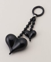 String Ting / ストリング ティング Big Love Obsidian BAG CHARMS