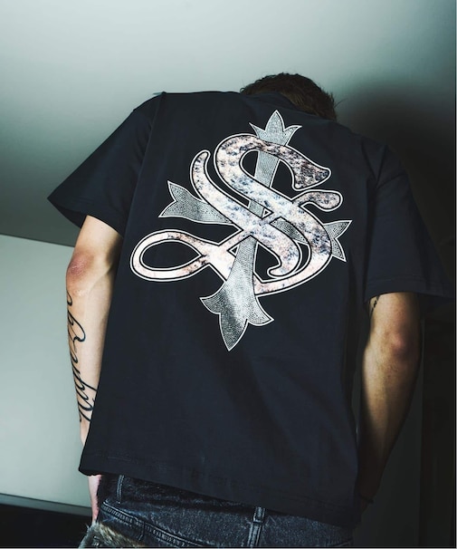 SUPPLIER 別注 Fur Cross Tee