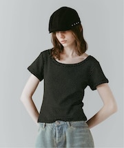 Knuth Marf / クヌースマーフ layered crewneck tee
