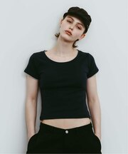 Knuth Marf / クヌースマーフ layered crewneck tee