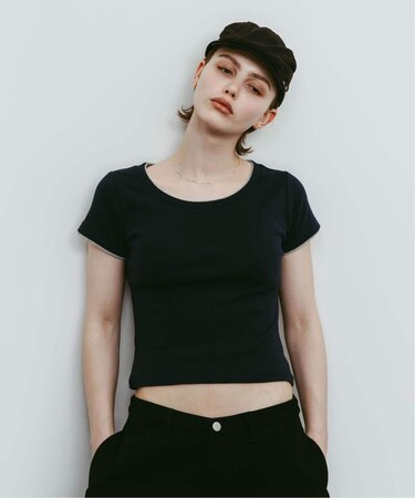 Knuth Marf / クヌースマーフ layered crewneck tee
