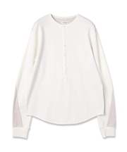 JIEDA / ジエダ SWITCHING HENRY NECK L/S