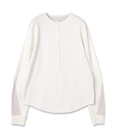JIEDA / ジエダ SWITCHING HENRY NECK L/S