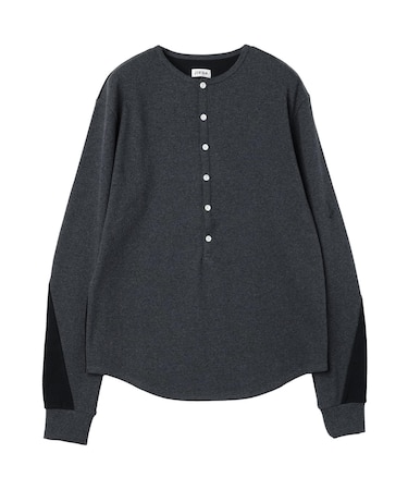 JIEDA / ジエダ SWITCHING HENRY NECK L/S