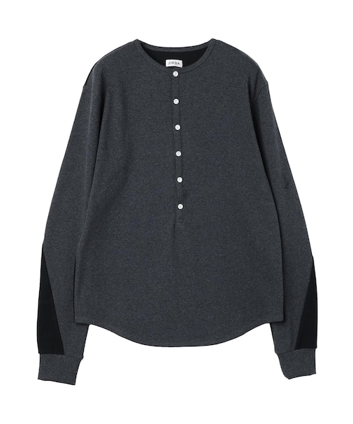 JIEDA / ジエダ SWITCHING HENRY NECK L/S