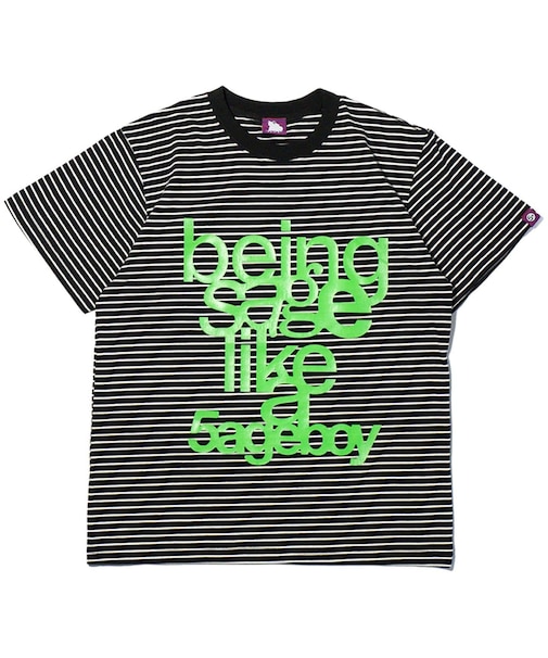 SAGE / セイジ  being sage Striped S/S Tee