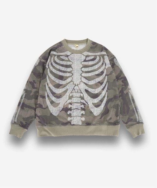SCREEN STARS 別注 グラインダーワッフル ロンTEE / SCREEN STRAS EX WAFFLE