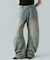 Knuth Marf / クヌースマーフ studded draped denim pants