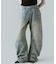 Knuth Marf / クヌースマーフ studded draped denim pants