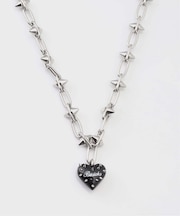 BASICKS / ベイシックス Spiky Heart Necklace