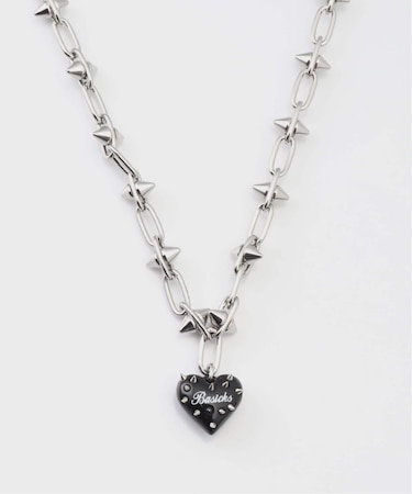 BASICKS / ベイシックス Spiky Heart Necklace