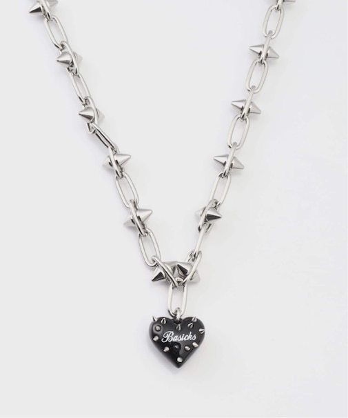 BASICKS / ベイシックス Spiky Heart Necklace