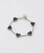 BASICKS / ベイシックス Chain Heart Bracelet