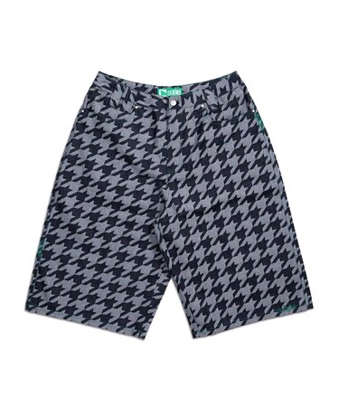 SAGE / セイジ 5age Houndstooth Denim Shorts