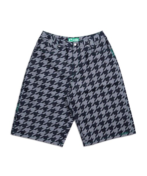 SAGE / セイジ 5age Houndstooth Denim Shorts