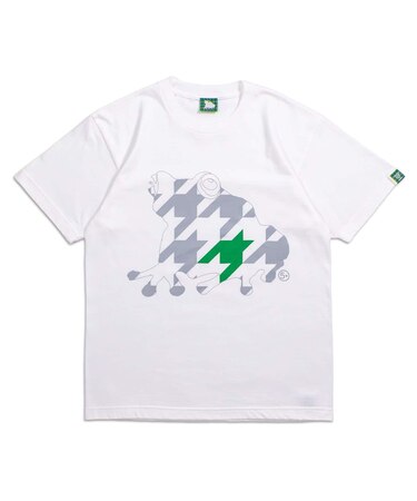 SAGE / セイジ Houndstooth SAGE FROG Tee