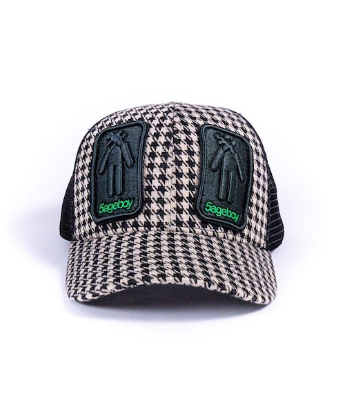 即完希少5ageboy sage Plaid Mesh Cap 5 SAGE / セイジ 5ageboy pictogram Mesh Cap｜ジョイントワークスの通販