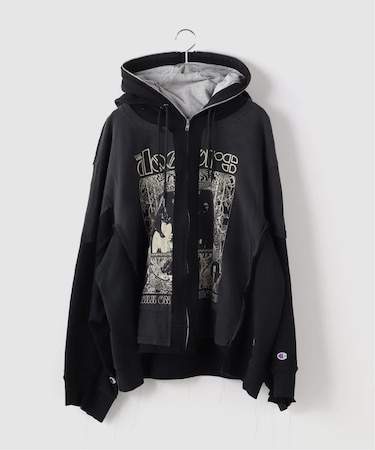 DISCOVERED / ディスカバード Band Tee Sweat Hoodie