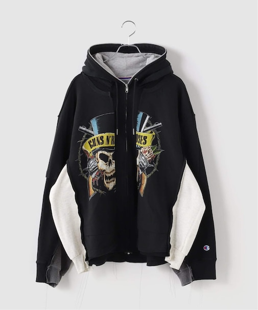 DISCOVERED / ディスカバード Band Tee Sweat Hoodie