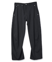 JIEDA / ジエダ 3D STRIPE CUTTING PANTS