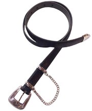 JIEDA / ジエダ HAIRCALF WESTERN BELT