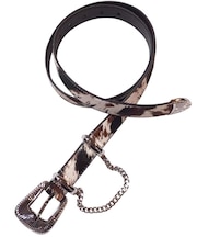 JIEDA / ジエダ HAIRCALF WESTERN BELT