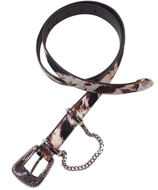 JIEDA / ジエダ HAIRCALF WESTERN BELT