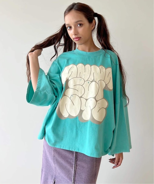 anna sui nyc / アナスイエヌワイシー Graffiti BIG Tシャツ