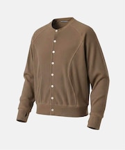 NOCTO ARCHIVE/ノクト アーカイブ Curve Panel Rib Cardigan