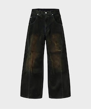 NOCTO ARCHIVE/ノクト アーカイブ Cutting Flocky Wide Denim