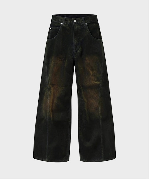 NOCTO ARCHIVE/ノクト アーカイブ Cutting Flocky Wide Denim