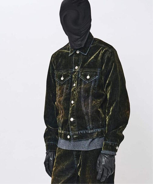 NOCTO ARCHIVE/ノクト アーカイブ Flocky Denim Jacket