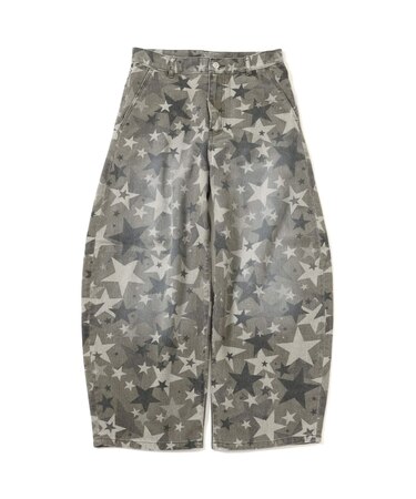 スターカモ パターン カーブパンツ / J STAR CAMO PATTERN CURVE PT