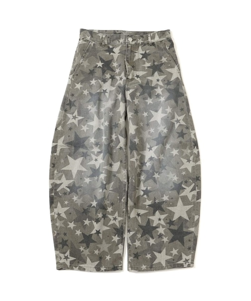 スターカモ パターン カーブパンツ / J STAR CAMO PATTERN CURVE PT
