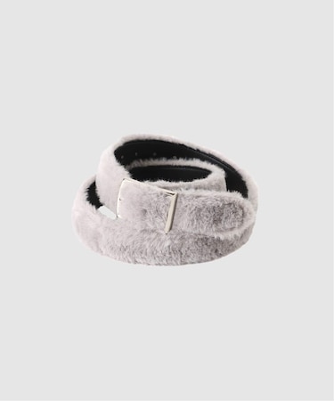 ≪追加≫NOCTO ARCHIVE/ノクト アーカイブ  Faux Fur Belt