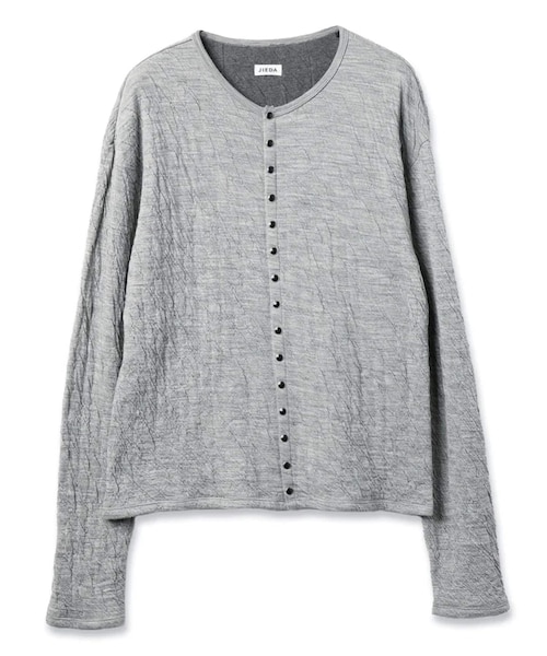 JIEDA / ジエダ GAUZE SNAP CARDIGAN｜ジョイントワークスの通販