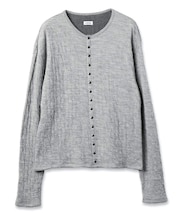 JIEDA / ジエダ GAUZE SNAP CARDIGAN