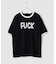 F-LAGSTUF-F / フラグスタフ ”FXXK” RINGER T-SHIRT