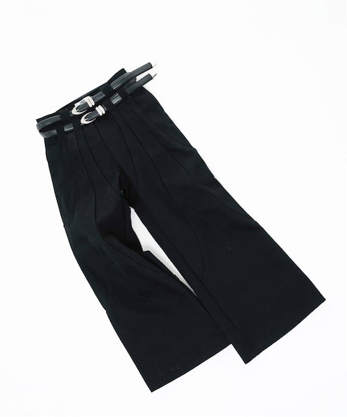 GOAT ESSENCE / ゴートエッセンス TUCK CURVED WIDE PANTS｜ジョイント