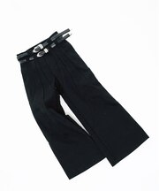 GOAT ESSENCE / ゴートエッセンス TUCK CURVED WIDE PANTS