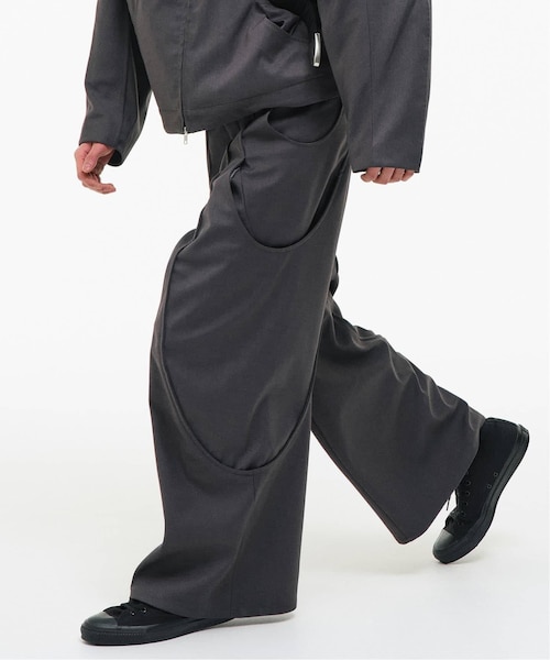 GOAT ESSENCE / ゴートエッセンス TUCK CURVED WIDE PANTS｜ジョイント