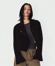 Knuth Marf / クヌースマーフ 2way cropped frill jacket