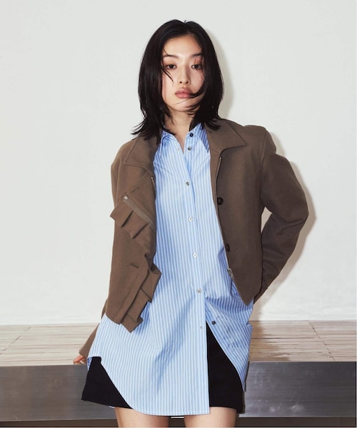 Knuth Marf / クヌースマーフ 2way cropped frill jacket｜ジョイント