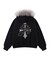 SUPPLIER / サプライヤー Faux Fur Cross Zip Hoodie