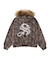 SUPPLIER / サプライヤー Camo Faux Fur Cross Zip Hoodie