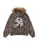 SUPPLIER / サプライヤー Camo Faux Fur Cross Zip Hoodie