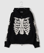 SUPPLIER / サプライヤー Bones Leather Patch Zip Hoodie