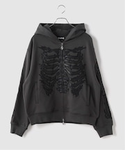 SUPPLIER / サプライヤー Bones Leather Patch Zip Hoodie
