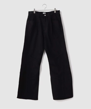 JIEDA / ジエダ ENGINEERED DRAPING FLARE DENIM