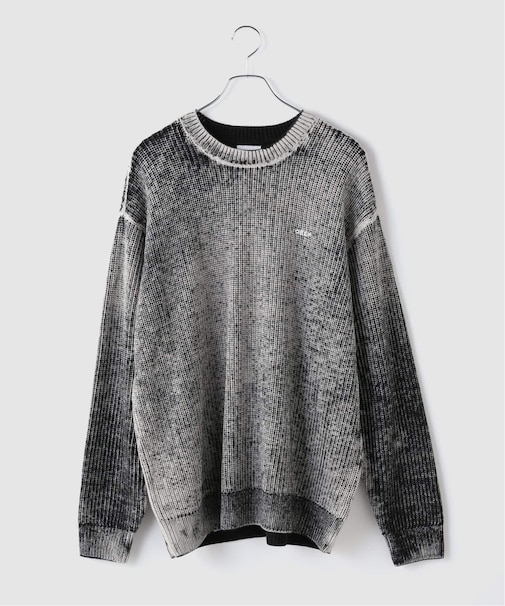 OBEY / オベイ SPRAY EFFECT SWEATER